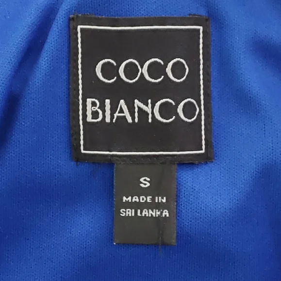 COCO BIANCO Women's Blouse / SIZE: SMALL - Picture 10 of 10